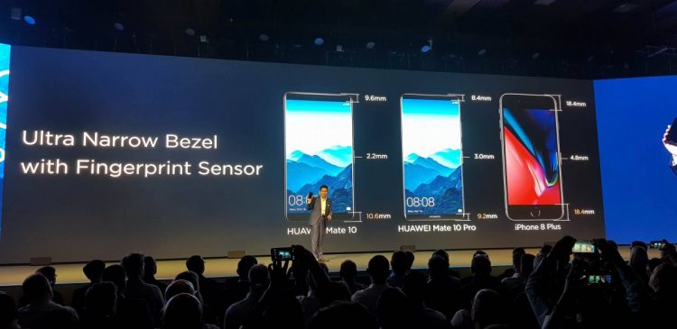 Huawei Mate 10 Pro design