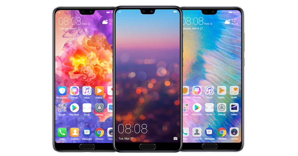 Huawei P20 pro Design