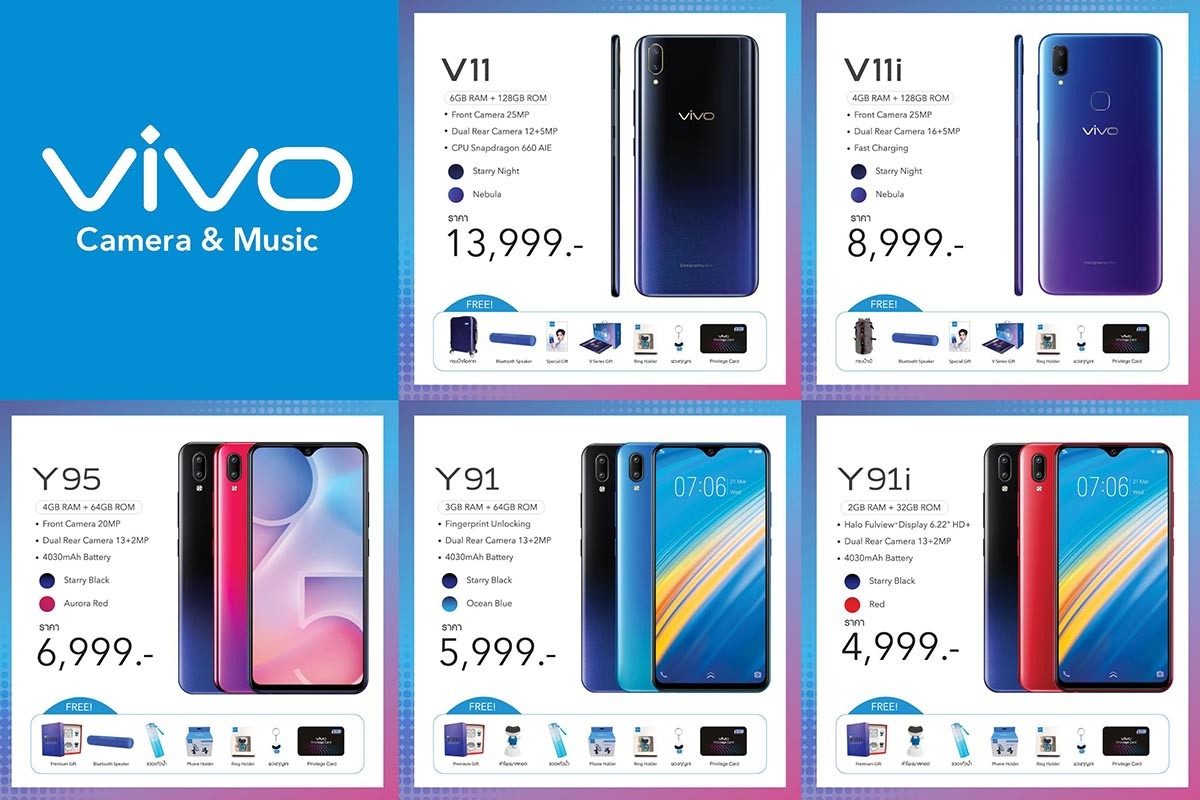 โปรโมชั่น สมาร์ทโฟน Vivo ในงาน Thailand Mobile Expo 2019