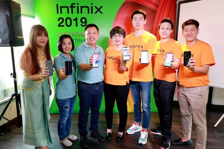 ลูกค้า Infinix thank Press