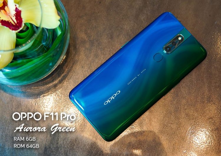 OPPO F11 Pro Aurora Green