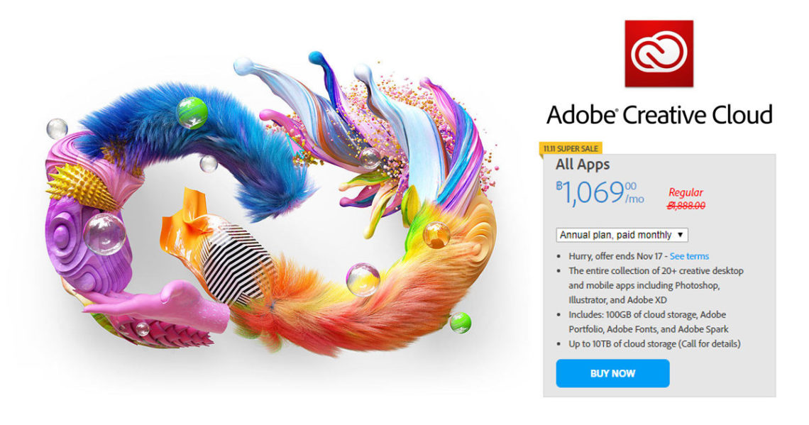 adobe creative cloud pricing 2017