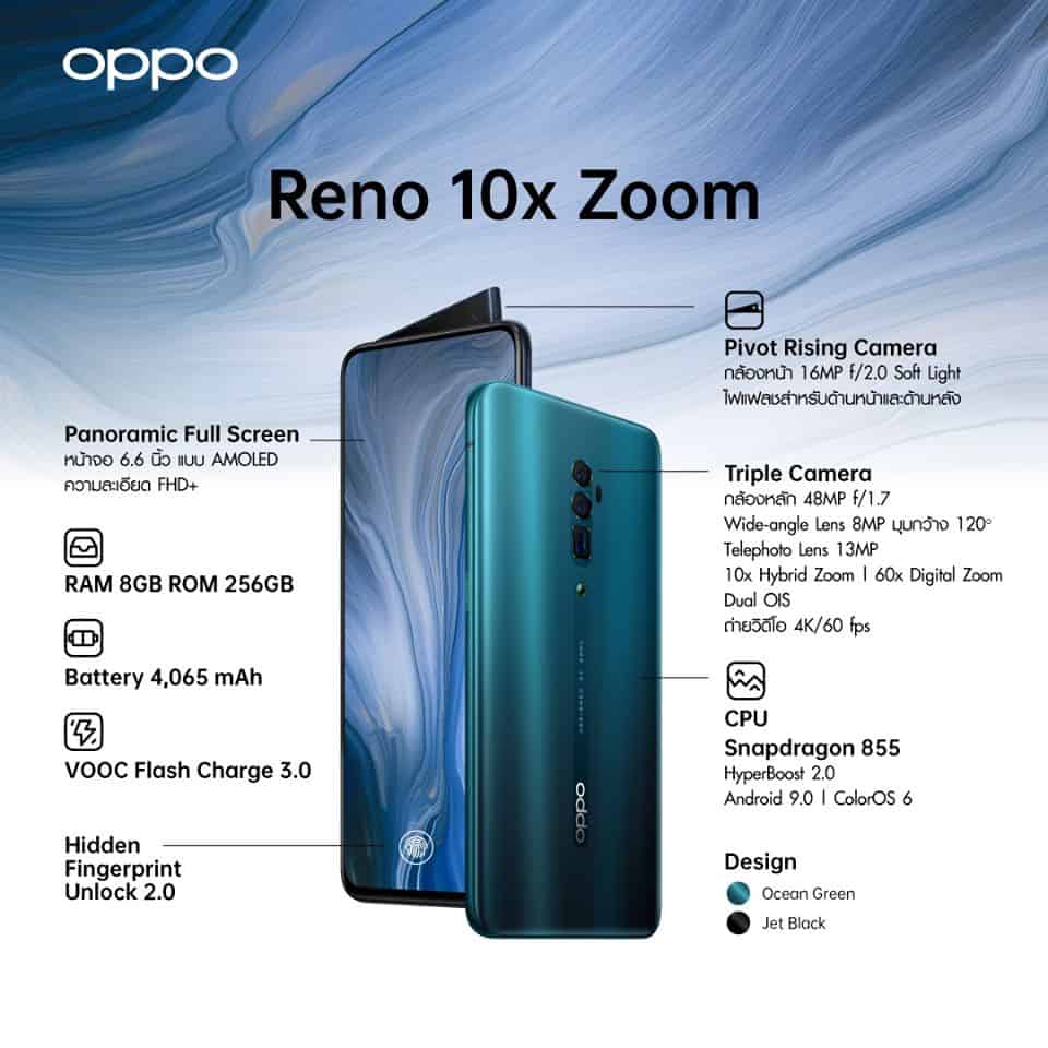 OPPO Reno Series ราคา