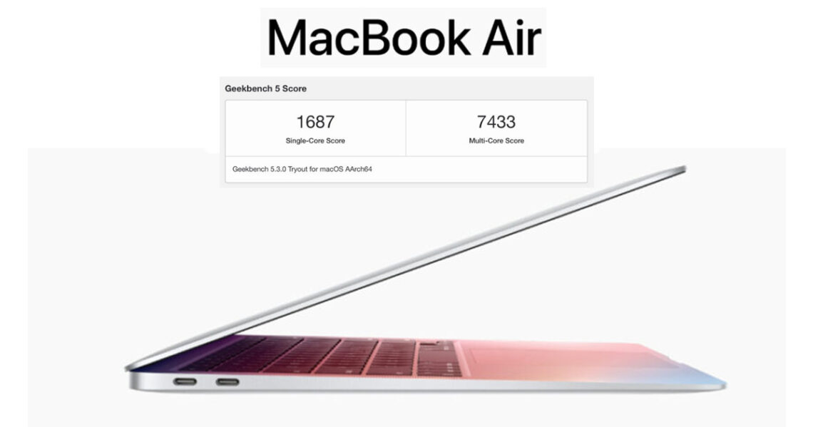 apple m1 macbook pro geekbench