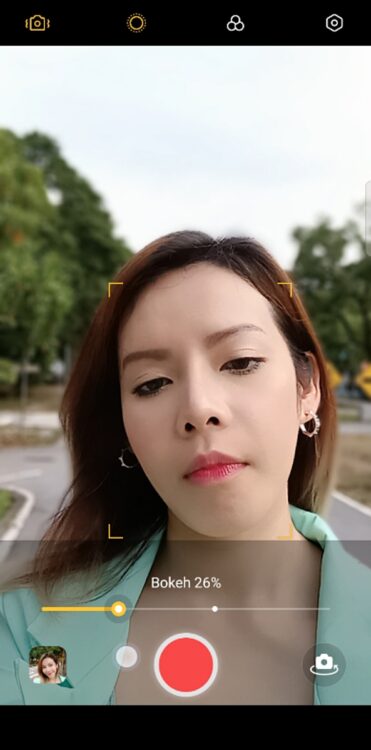 OPPO A93 Dual lens bokeh