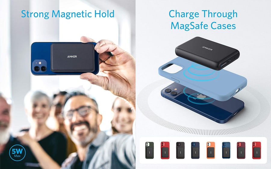 Anker PowerCore Magnetic 5K Wireless Power Bank