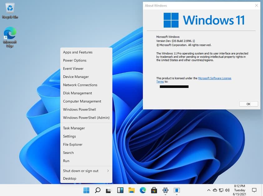 Windows 11 ISO for build 21996.1 leaked