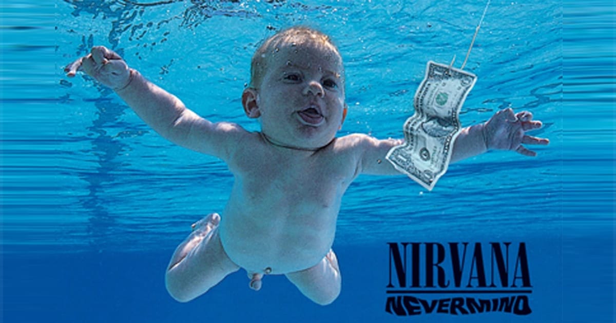 วง Nirvana ถูกเด็กทารกบนปกอัลบั้ม Nevermind ฟ้องข้อหาปล่อยภาพอนาจารเด็ก