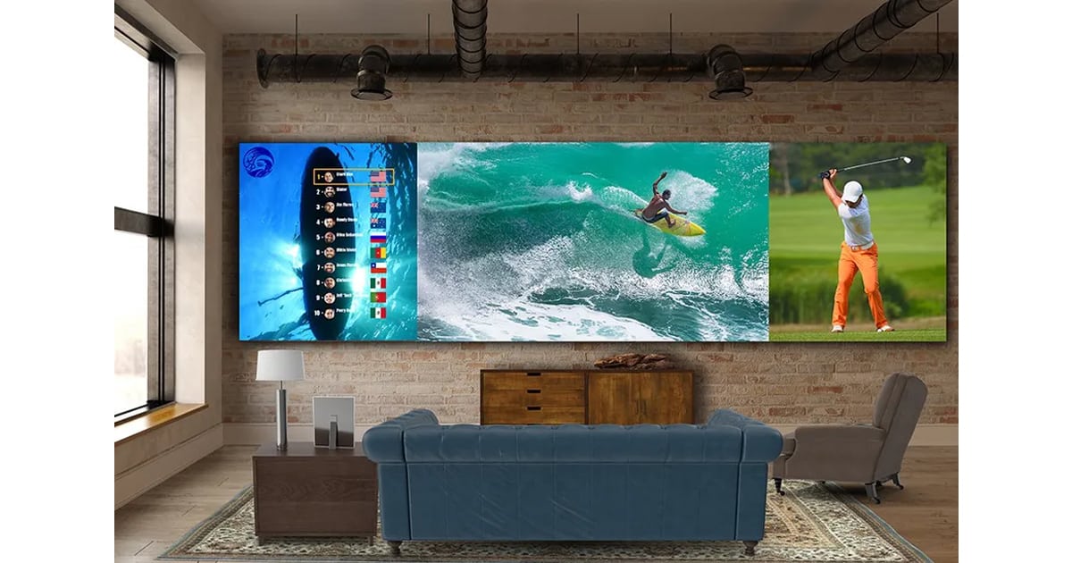 LG Direct View LED (DVLED) home cinema displays