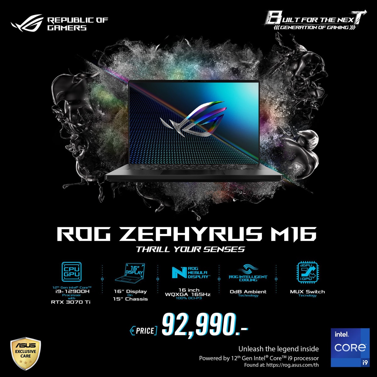 ASUS ROG Zephyrus M16 Strix Scar 15 TUF Gaming F15