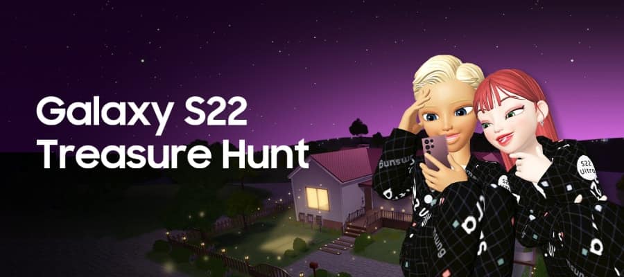 Galaxy S22 Treasure Hunt เมตาเวิร์ส