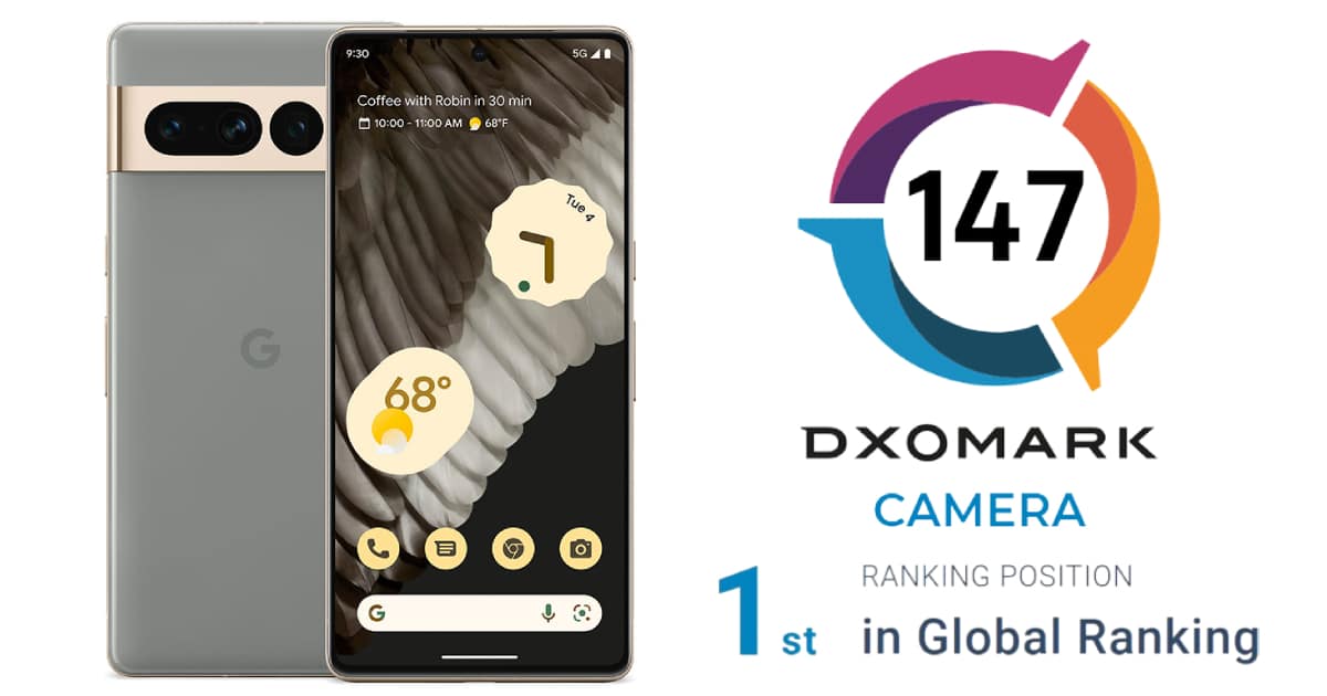 Google Pixel 7a - DXOMARK