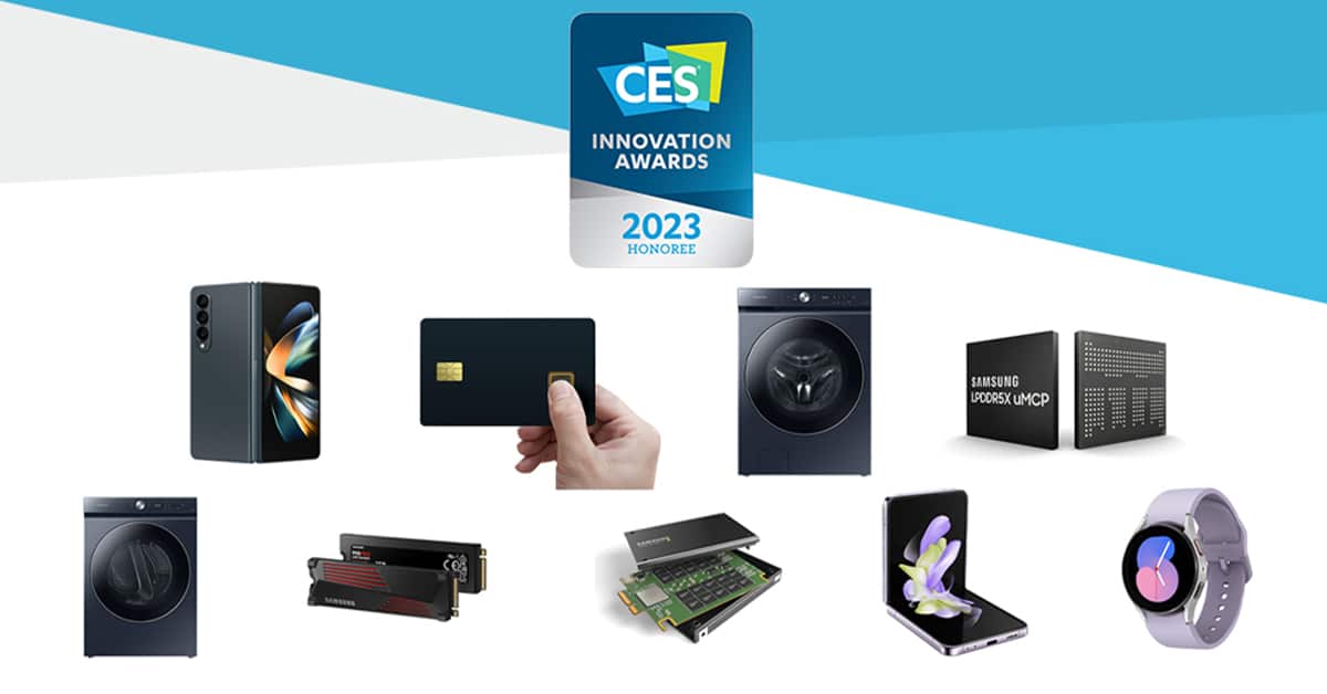 Samsung กวาด 46 รางวัลนวัตกรรม จากงาน Ces 2023