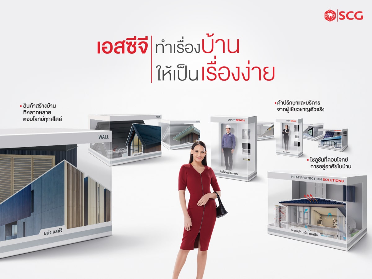 SCG ทำเรื่องบ้าน ให้เป็นเรื่องง่าย Campaign