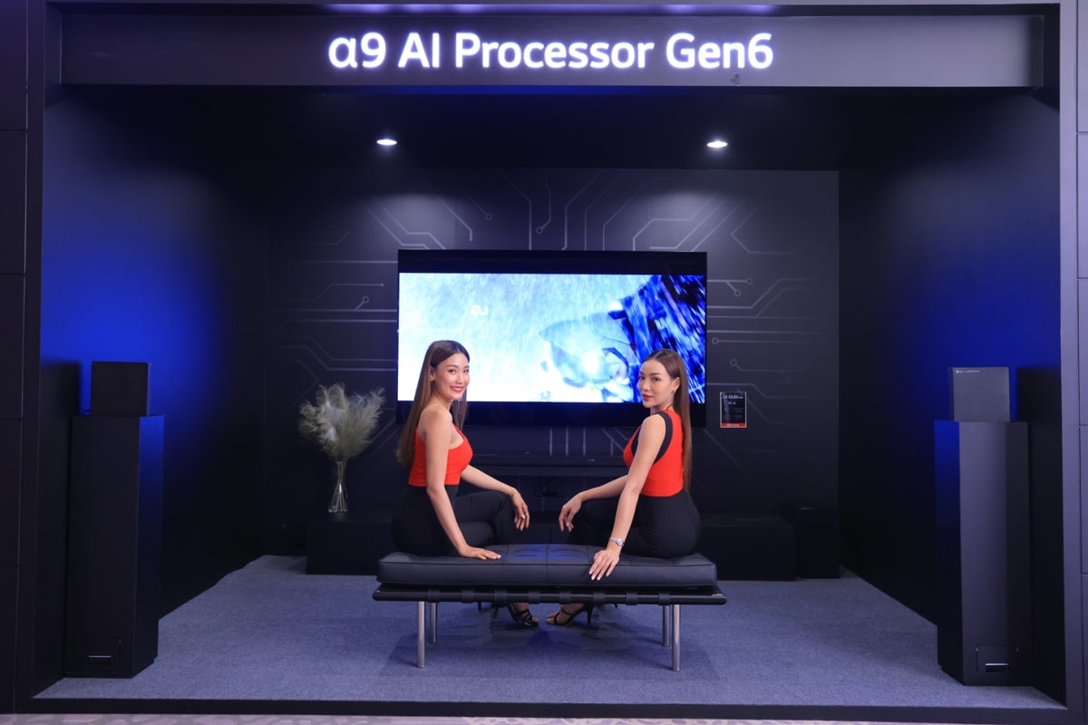 LG OLED ทีวี AI Processor Gen6