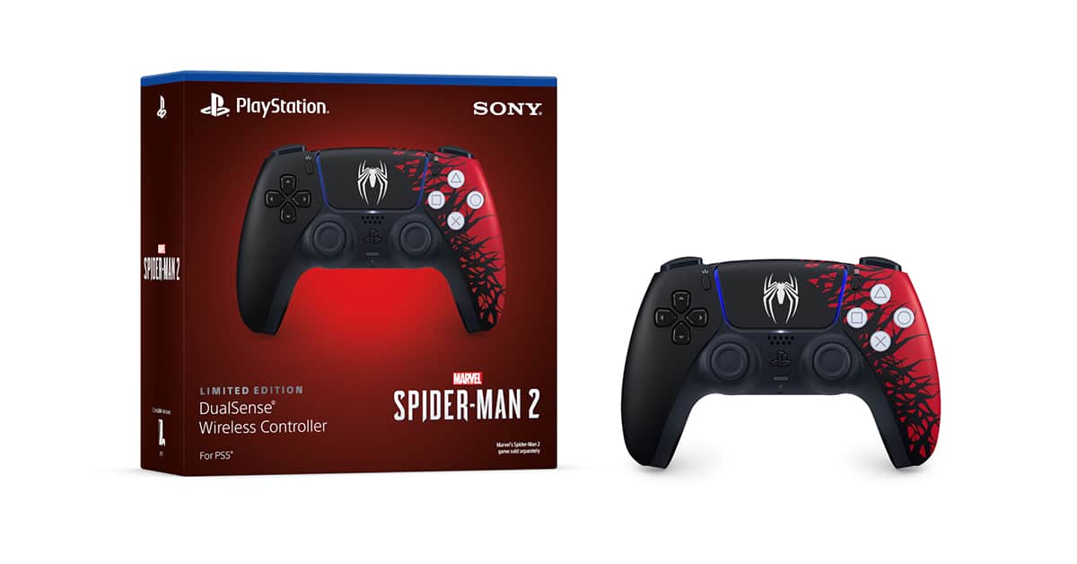 DualSense Wireless Controller – Marvel's Spider-Man 2 Limited Edition