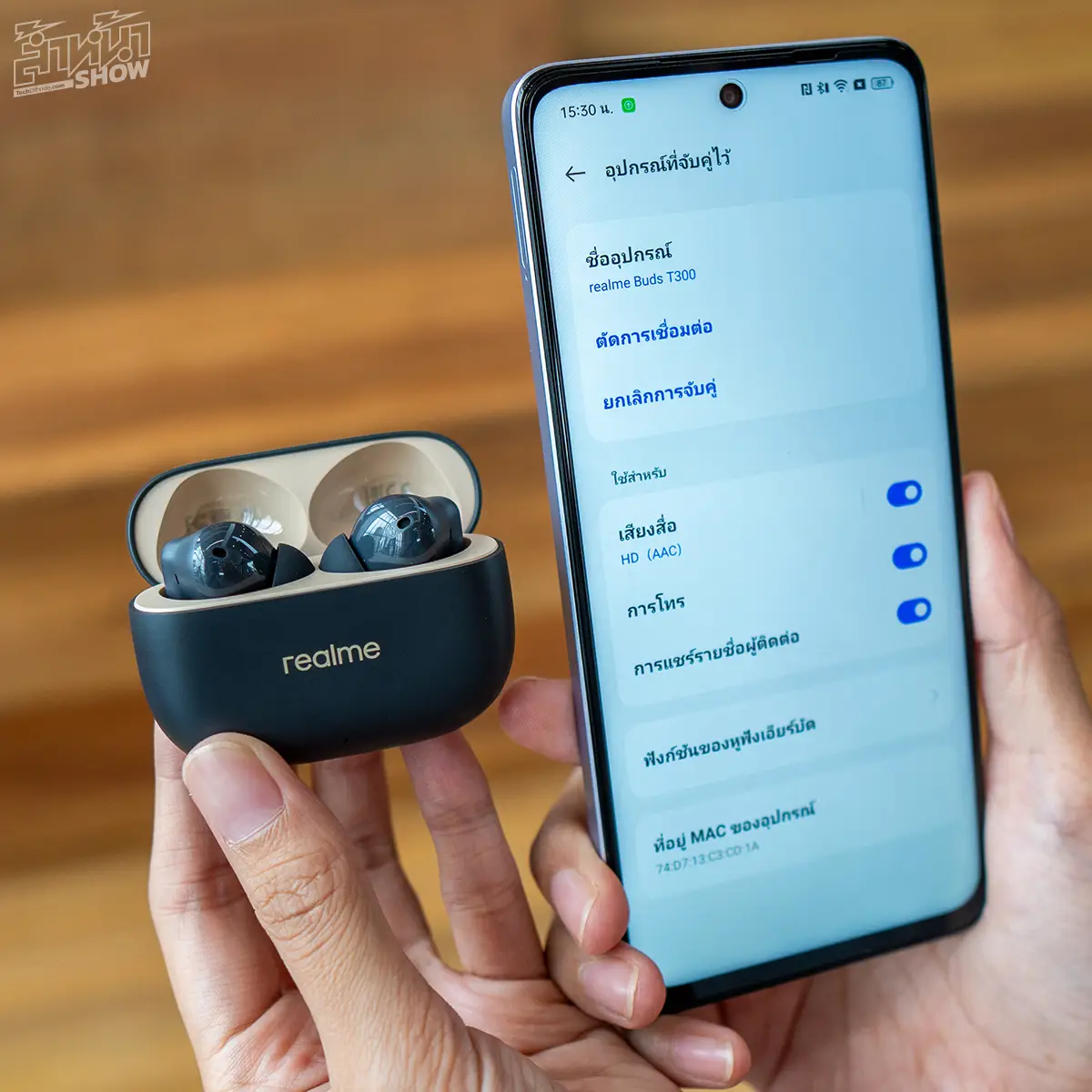 รีวิว realme Buds T300