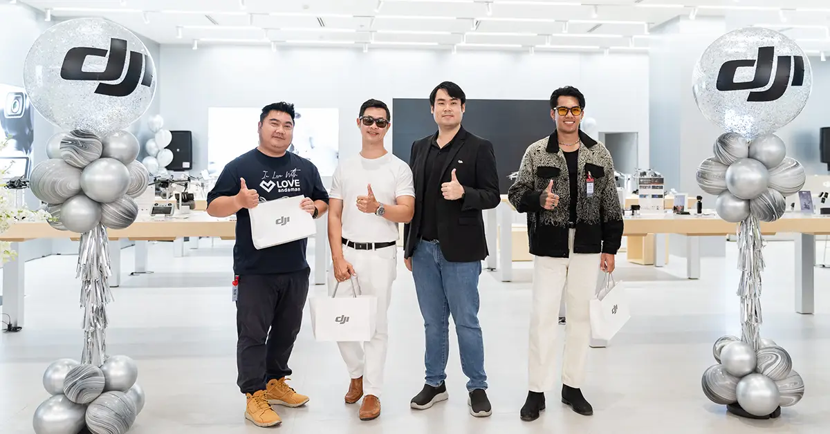 เปิดตัว DJI Experience Store เซ็นทรัล ภูเก็ต ฟลอเรสต้า