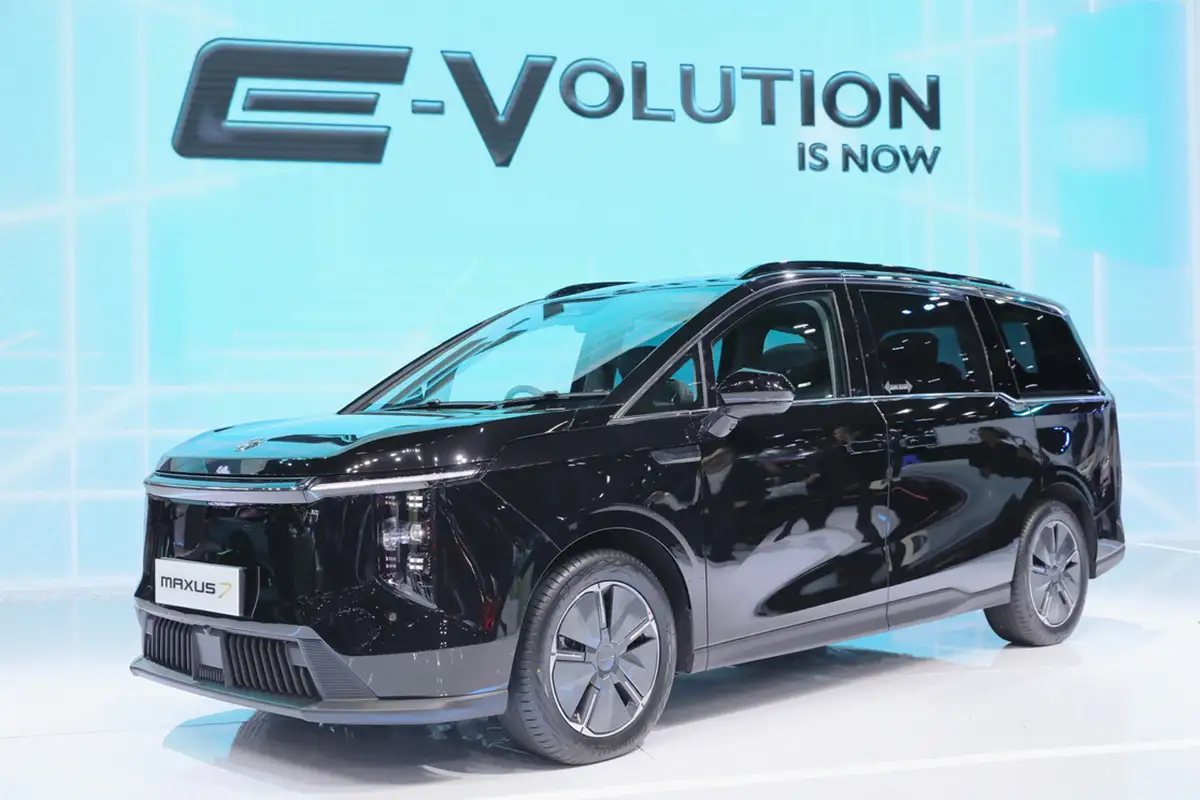 NEW MG MAXUS 7 รถยนต์ไฟฟ้า e-MPV 7 ที่นั่ง Motor Show 2024