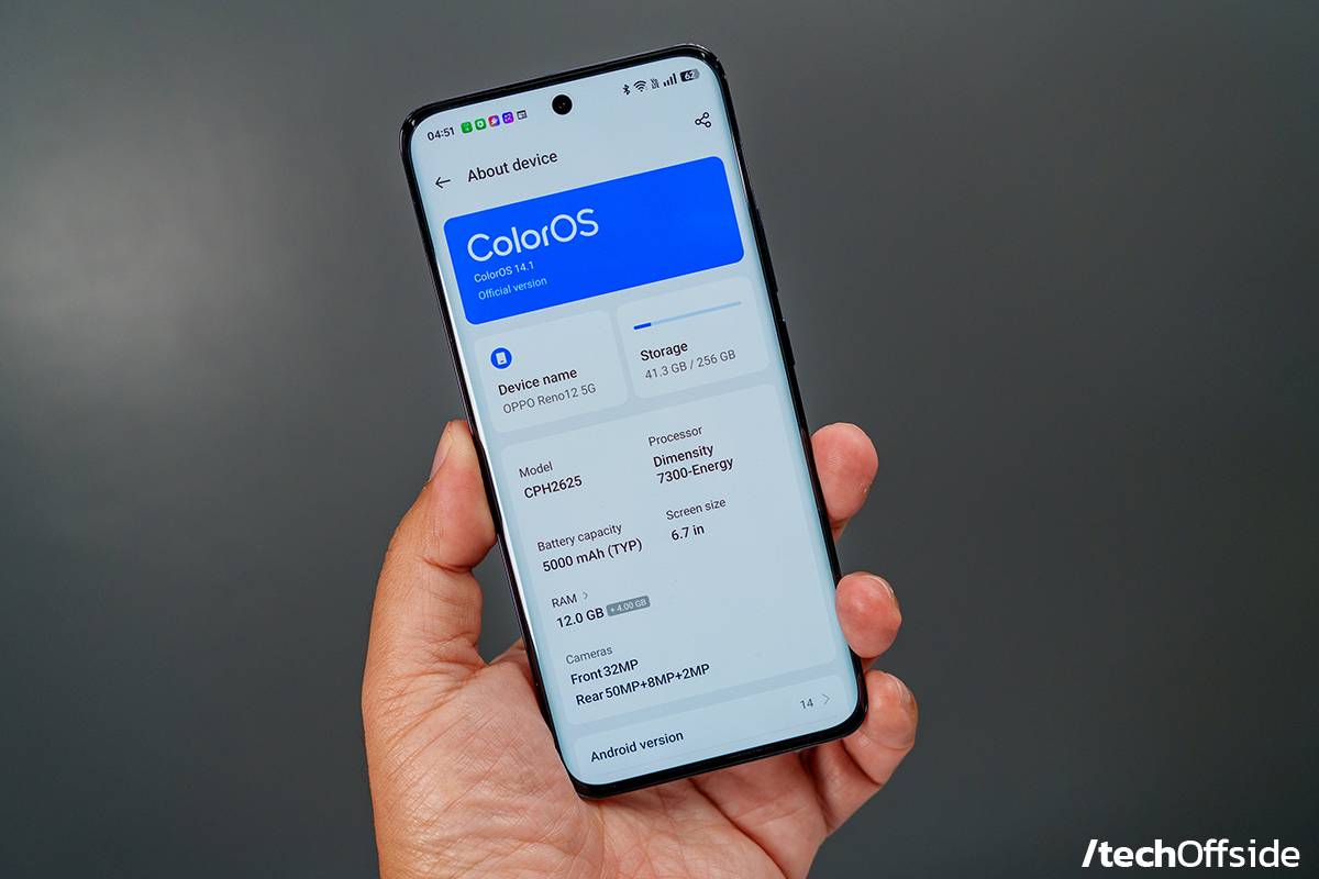 รีวิว OPPO Reno12 5G ราคา