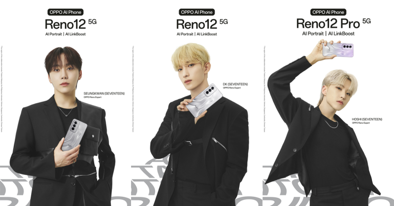 OPPO จับมือ BSS (SEVENTEEN) เปิดตัว OPPO Reno12 Series 5G พร้อมฟีเจอร์ GenAI สุดล้ำ