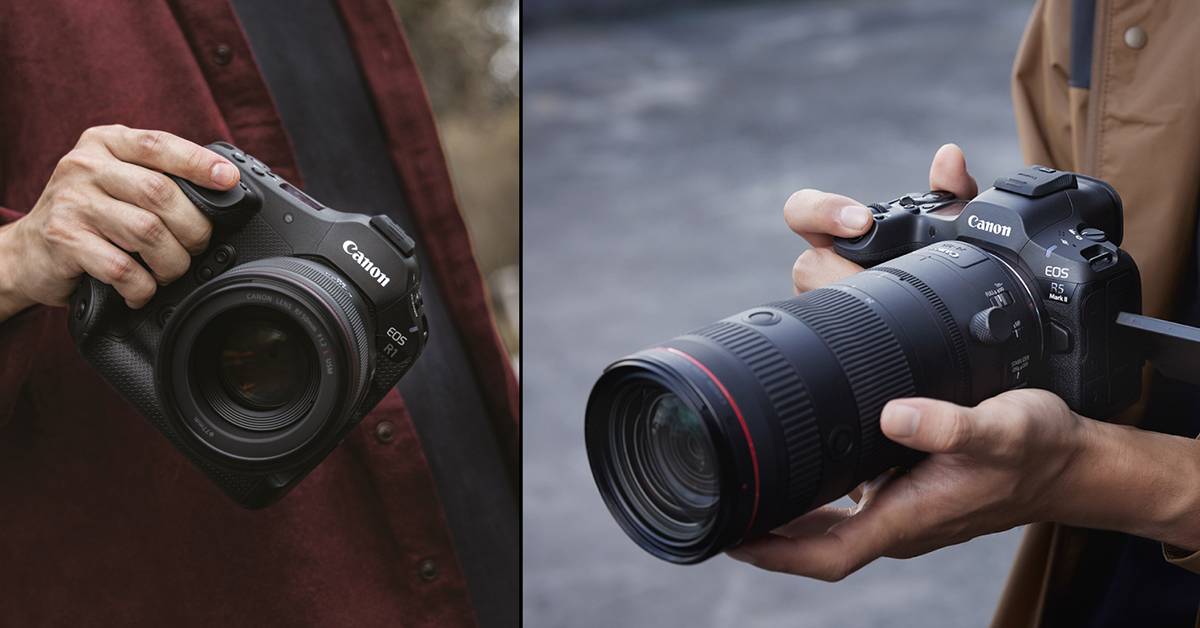 Canon เปิดตัว EOS R1 และ EOS R5 Mark II