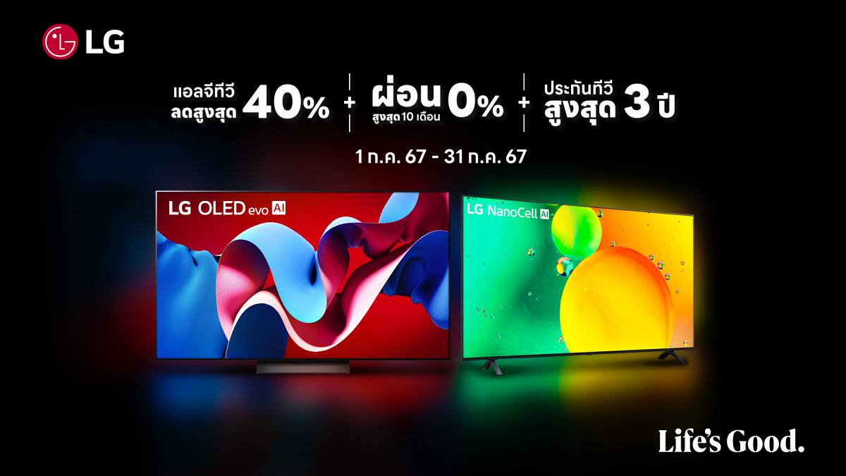 LG SIGNATURE OLED M4 โปรโมชั่น