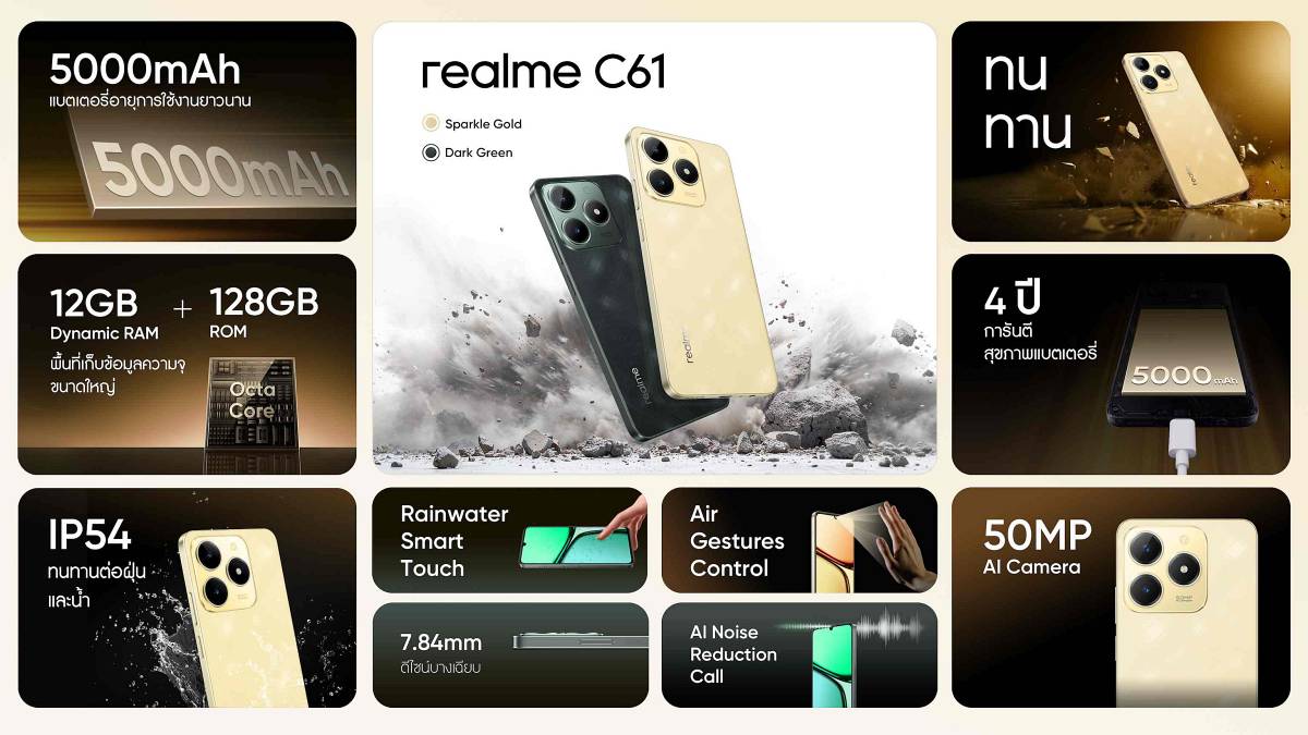 realme C61 ราคา