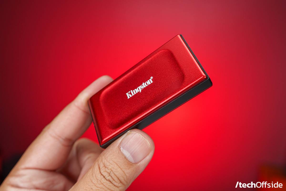 รีวิว Kingston XS1000R External SSD สีแดง