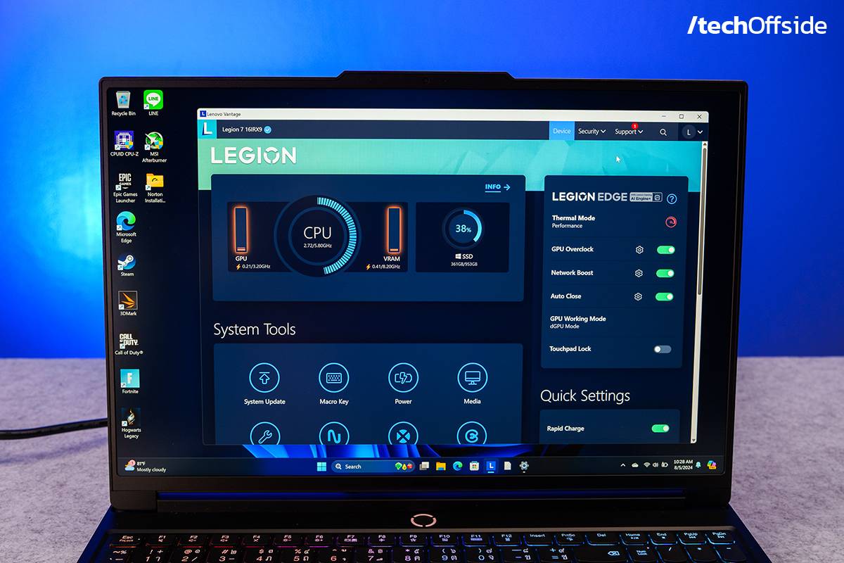 รีวิว Lenovo Legion 7i