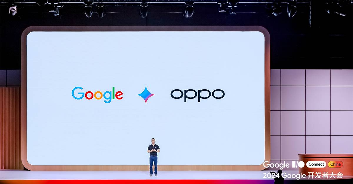 OPPO โชว์ศักยภาพ AI สุดล้ำ ในงาน Google I/O Connect China 2024