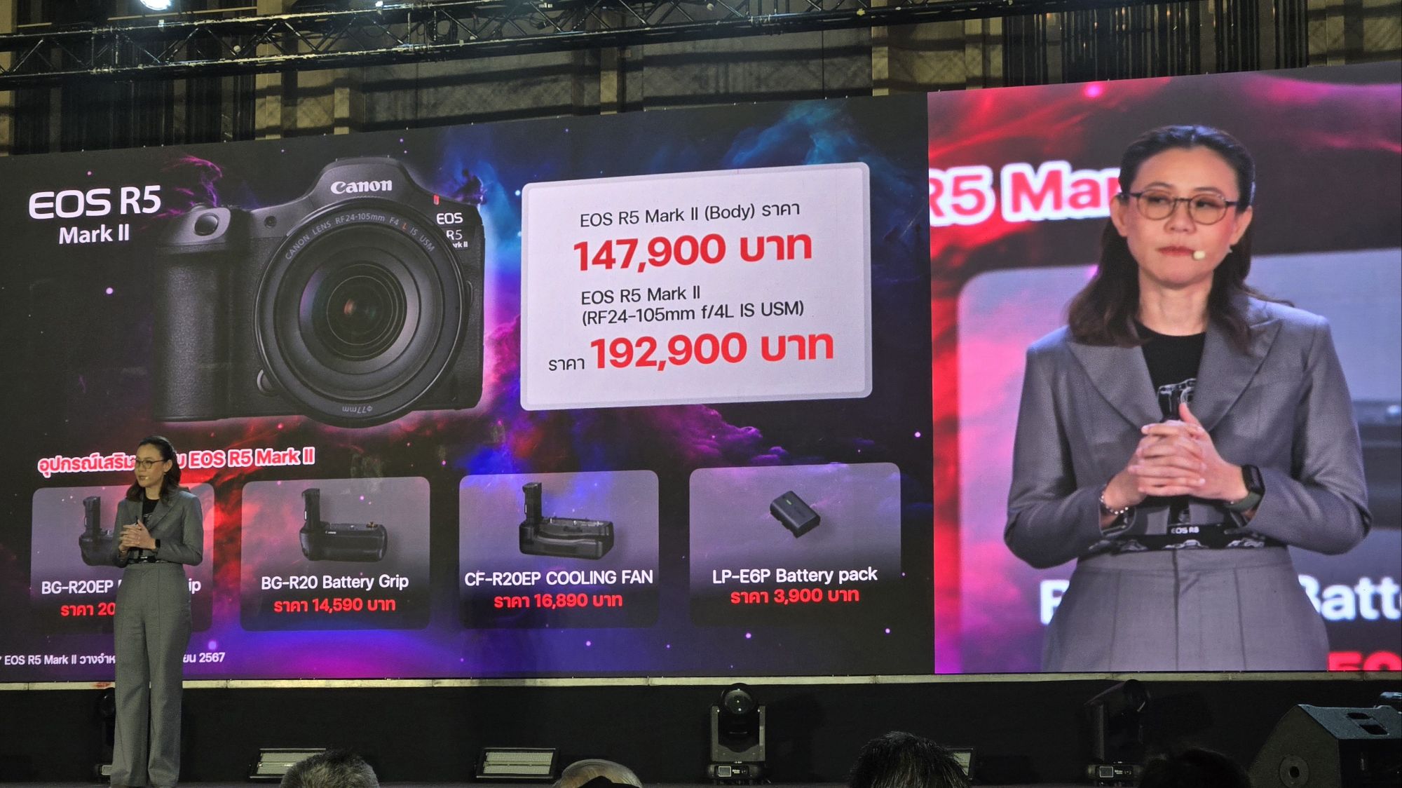 Canon EOS R5 Mark II ราคา โปรโมชัน