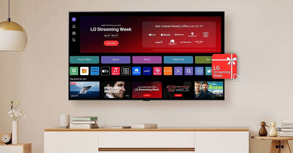 LG Streaming Week แอลจี webOS