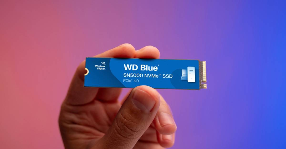 WD Blue SN5000 NVMe SSD ตอบโจทย์คอนเทนต์ครีเอเตอร์ วางจำหน่ายแล้วในไทย