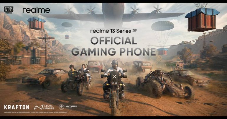 realme x PUBG