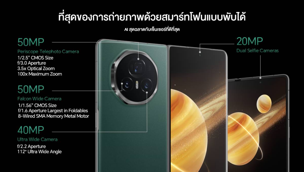 เปิดตัว HONOR Magic V3