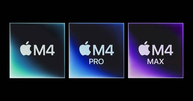 ชิป M4 , M4 Pro , M4 Max บน Mac