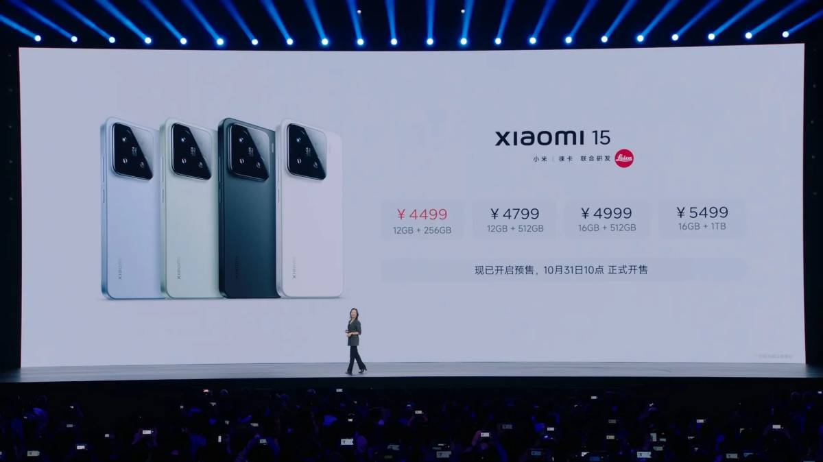 เปิดตัว Xiaomi 15 ราคา