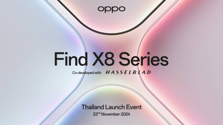 Find X8 Series เปิดตัว