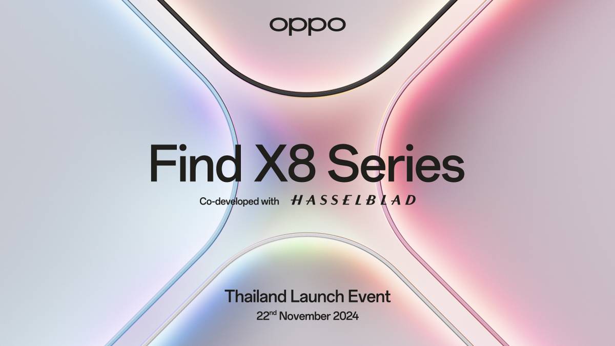 Find X8 Series เปิดตัว