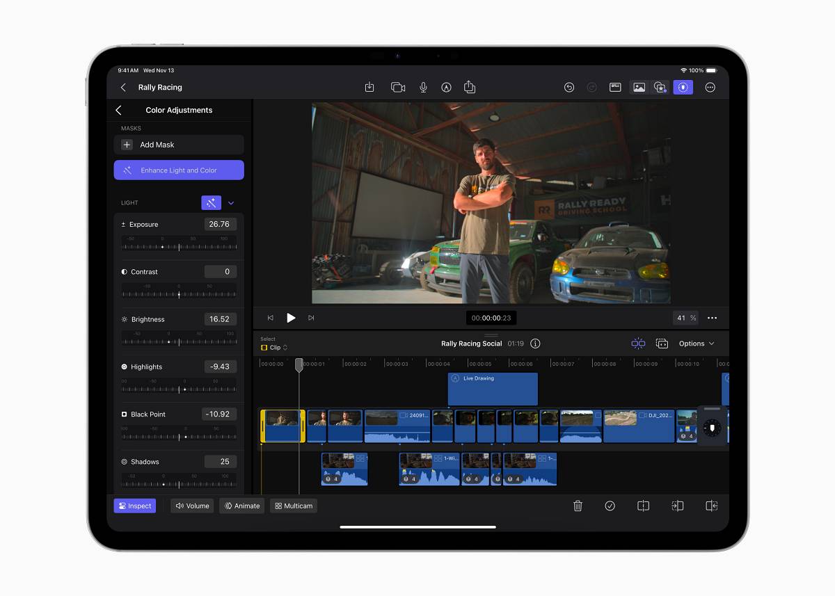 Final Cut Pro สำหรับ iPad 2.1