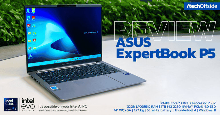 รีวิว ASUS ExpertBook P5 โน้ตบุ๊ก AI PC